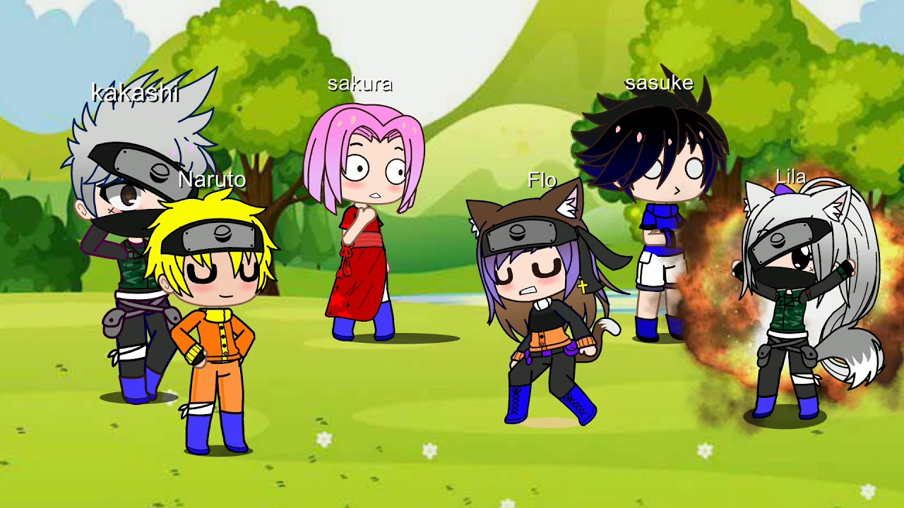 si yo estuviera en Naruto 😃😁