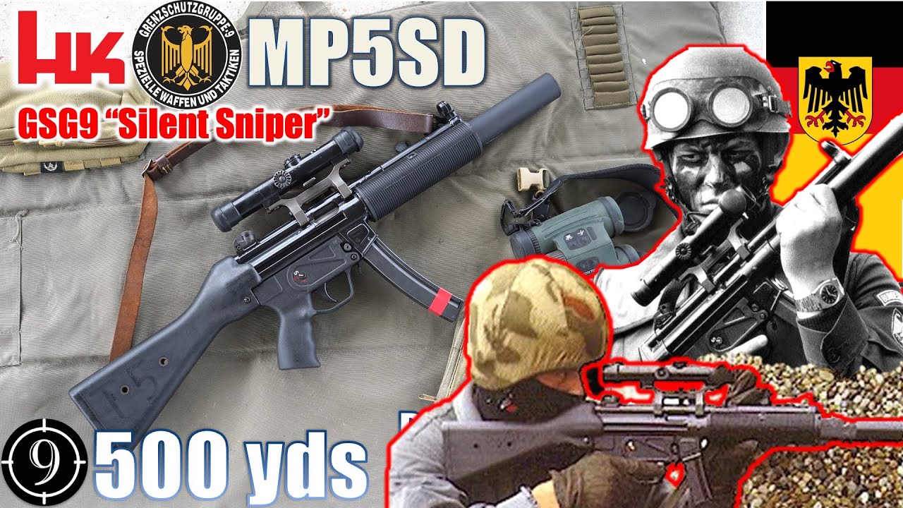 MP5SD [пистолет-пулемёт GSG9 &laquo;Бесшумный снайпер&raquo;] на дистанции 500 ярдов: практическая точность