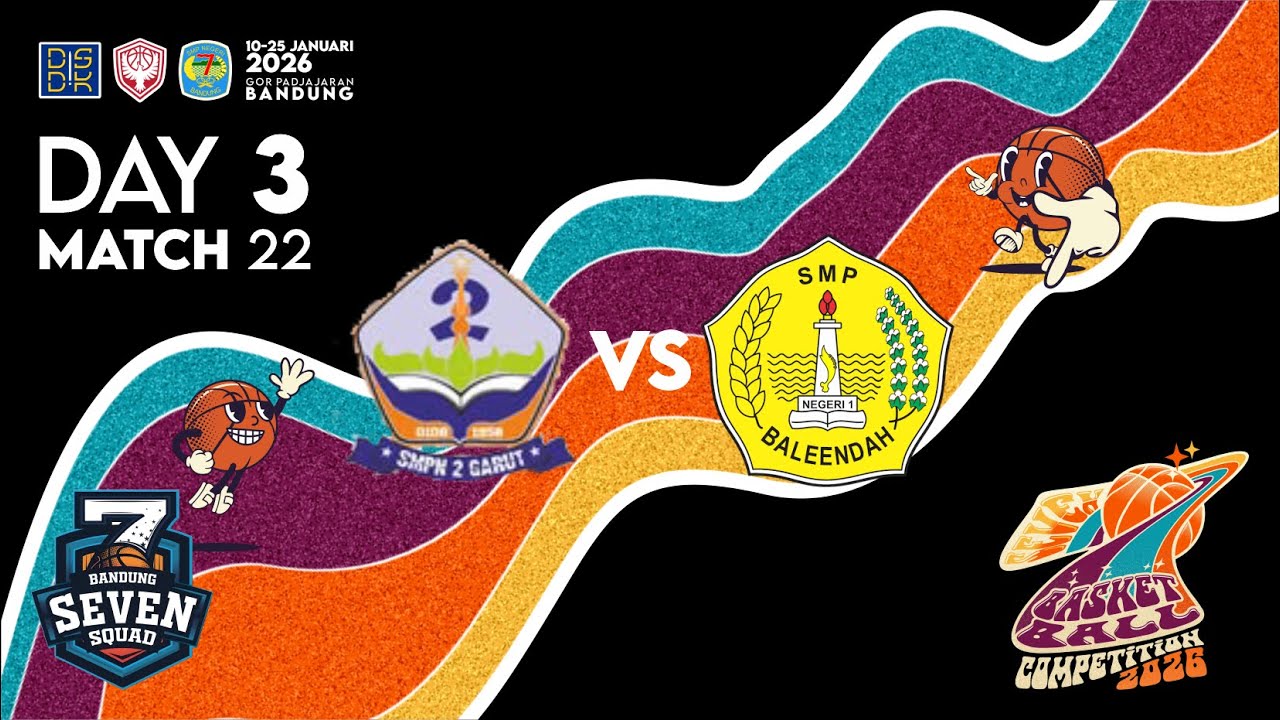 DAY 3 | MATCH 22 | SMPN 2 GARUT VS  SMPN 1 BALEENDAH | PUTRI