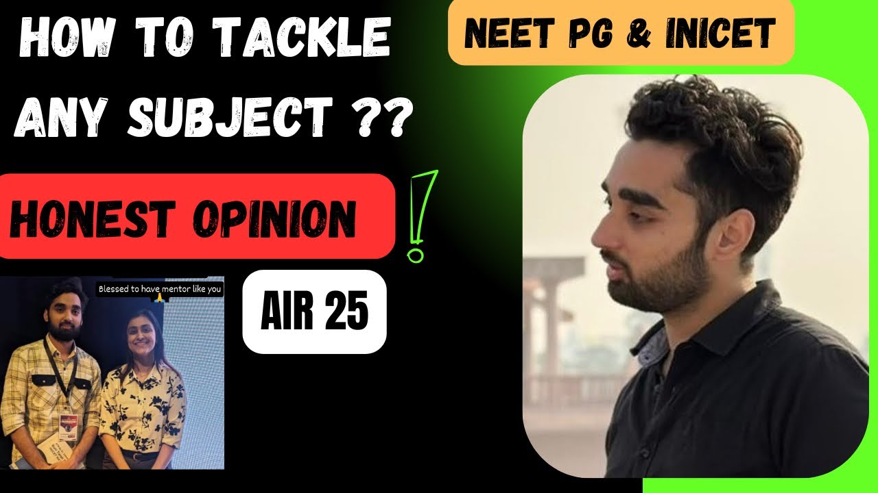 Average to Topper| Neet Pg AIR 25 journey |My Honest opinion| The Power of Hope