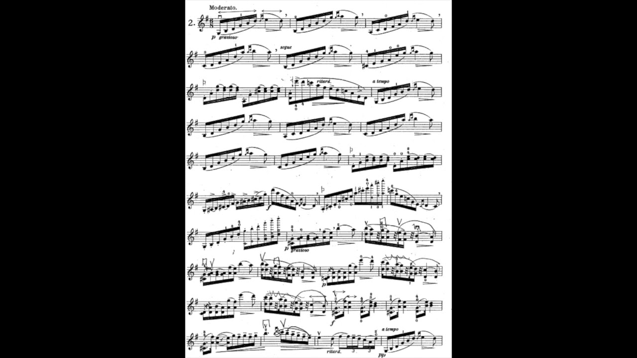 H. Vieuxtemps - Etude de concert - No.2 in G Major - AClassic - Alessandro Clerici