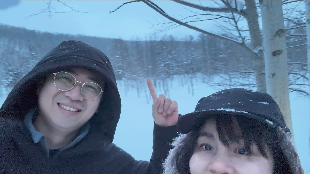 為了北海道小農草莓🍓我們一路開到美瑛