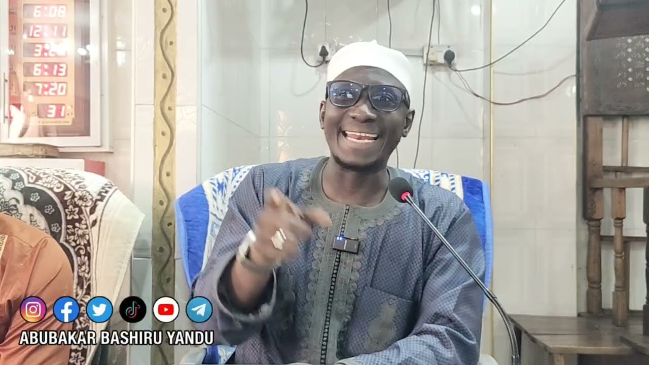 📹 𝐑𝐀𝐌𝐀𝐃𝐀𝐍 𝟐𝟎𝟐𝟔 𝐓𝐀𝐅𝐒𝐄𝐄𝐑 𝐒𝐄𝐒𝐒𝐈𝐎𝐍 - 12🎙𝐒𝐩𝐞𝐚𝐤𝐞𝐫 : ABUBAKAR BASHIRU YANDU.