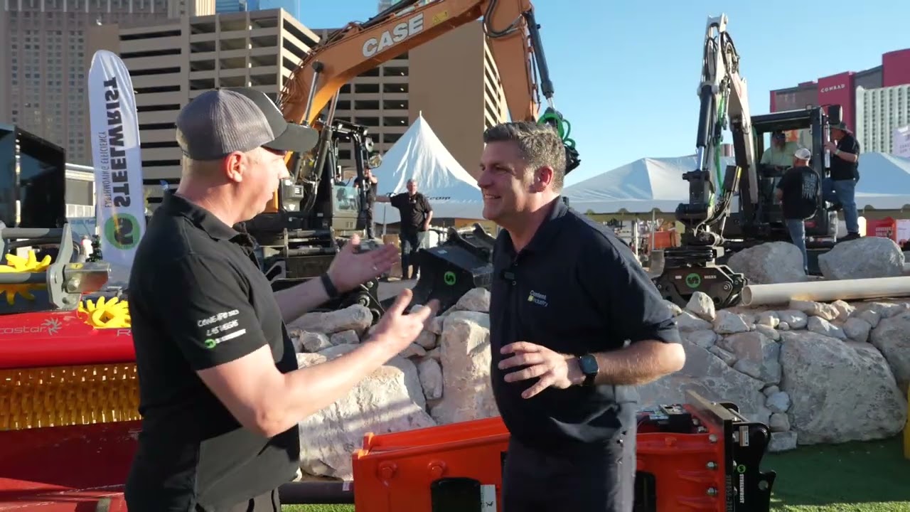 Steelwrist Expands in the US whilst bringing SQ tiltrotator technology to Wheel Loaders at Conexpo