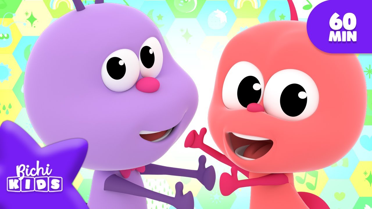 Buenos Modales 🐞 BICHIKIDS 🐞60 MIN 🦋 Canciones para ni&ntilde;os 🌈 MIX | El Reino Infantil