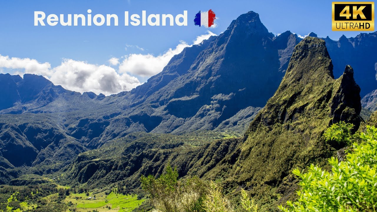 Driving Around the Ocean Bridge & Aerial Views of Réunion Island
