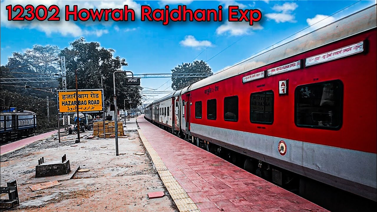 India's First Rajdhani Express 🔥"New Delhi - Howrah" Rajdhani exp skip HZD Delayed by 8 Hour's 😱