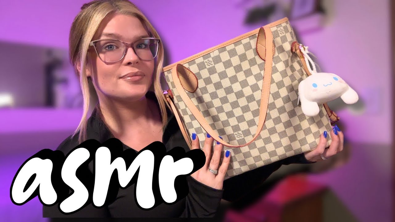 ASMR What’s in my purse ✨🩷