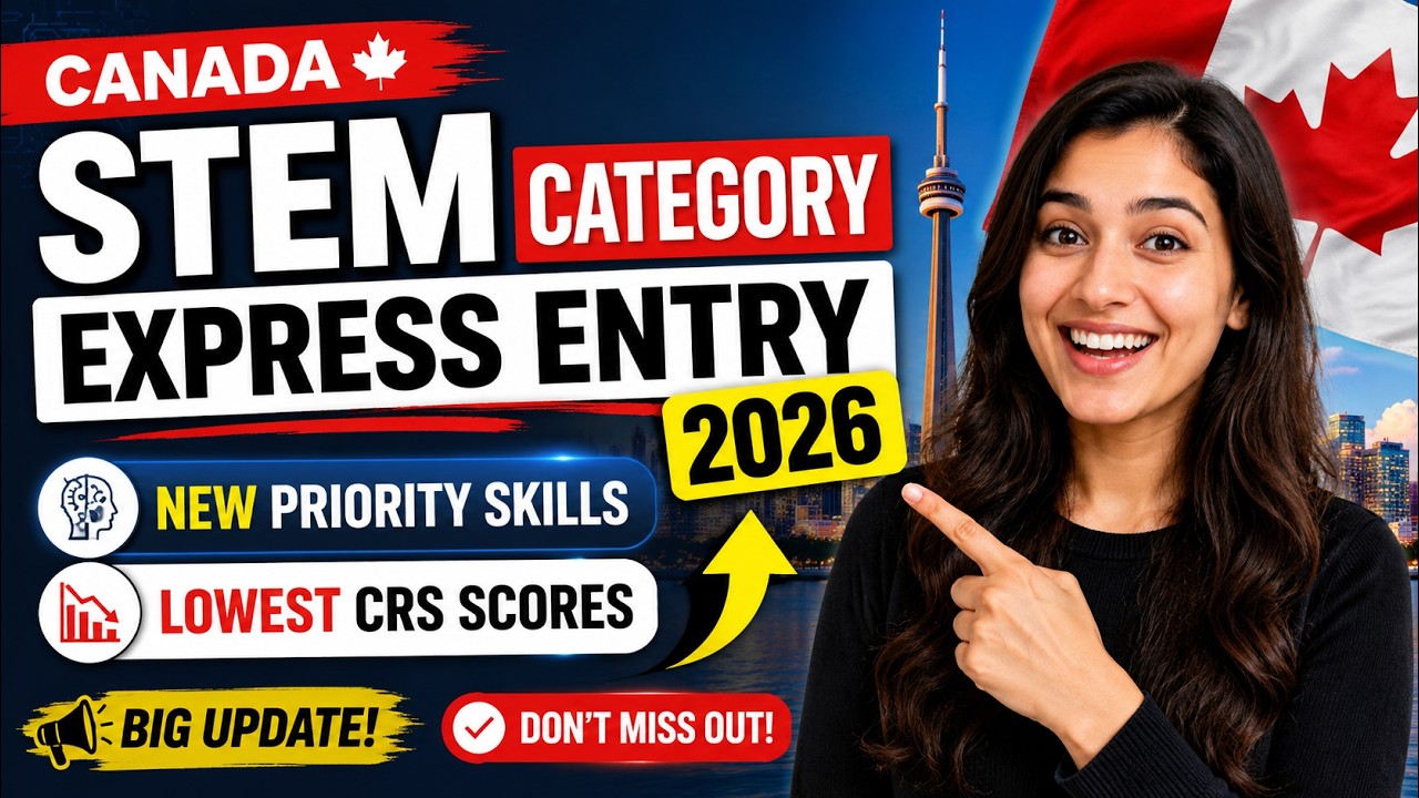 🇨🇦 Canada STEM Express Entry 2026 | Приоритетные профессии, баллы CRS и руководство по ПМЖ