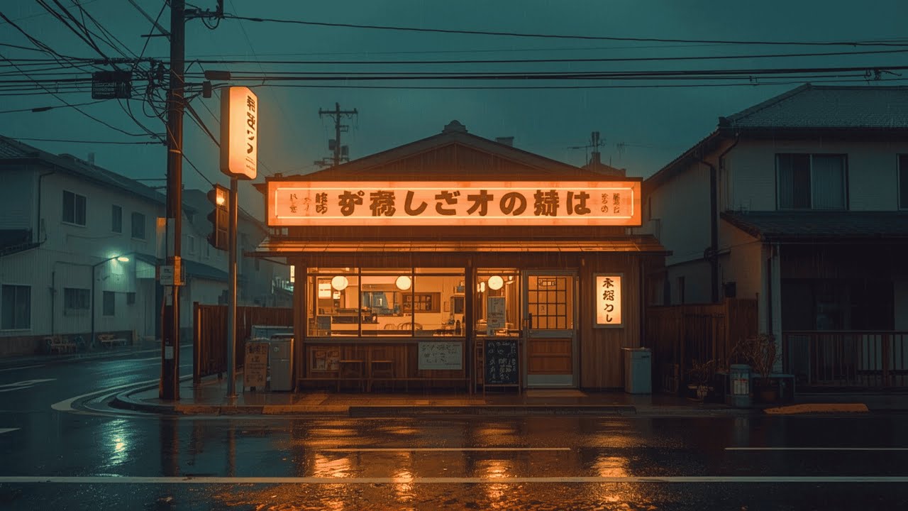 Heavy Rain on the Roof ☔ Instant Sleep Lofi Mix for Anxiety Relief