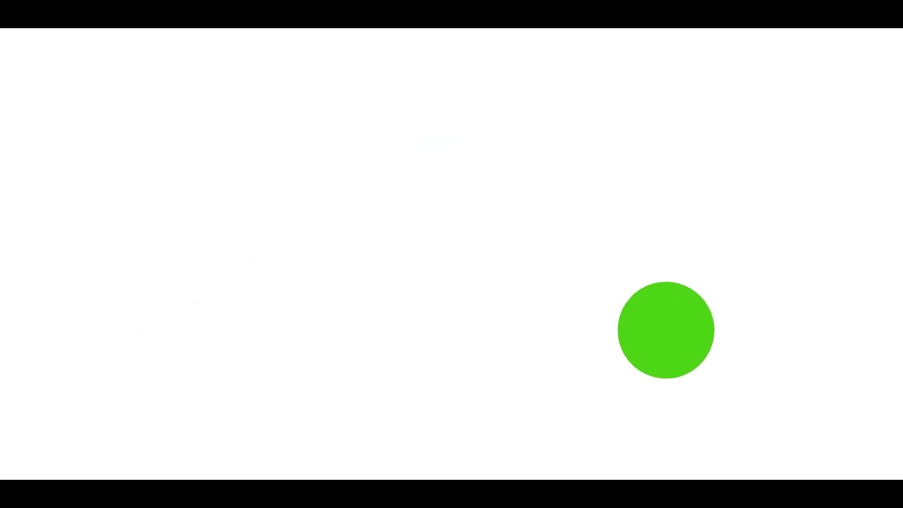After Effects - Bouncing Ball Green