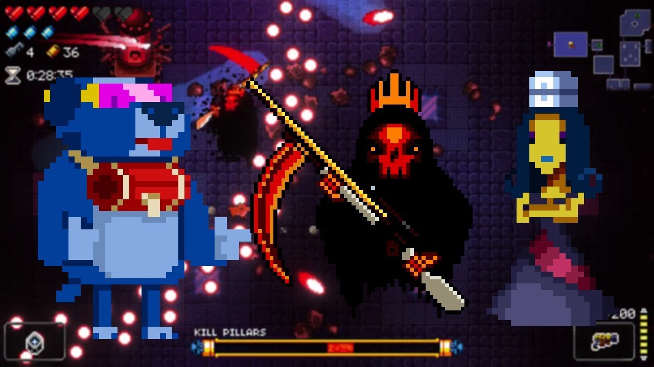 [Enter the Gungeon] Blessed 9 curse turbo run