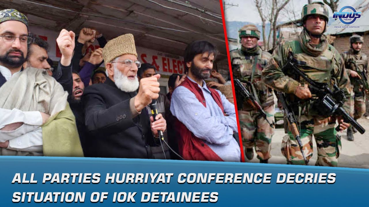 All Parties Hurriyat Conference Decries Situation Of IoK Detainees  | News Bulletin | Indus News