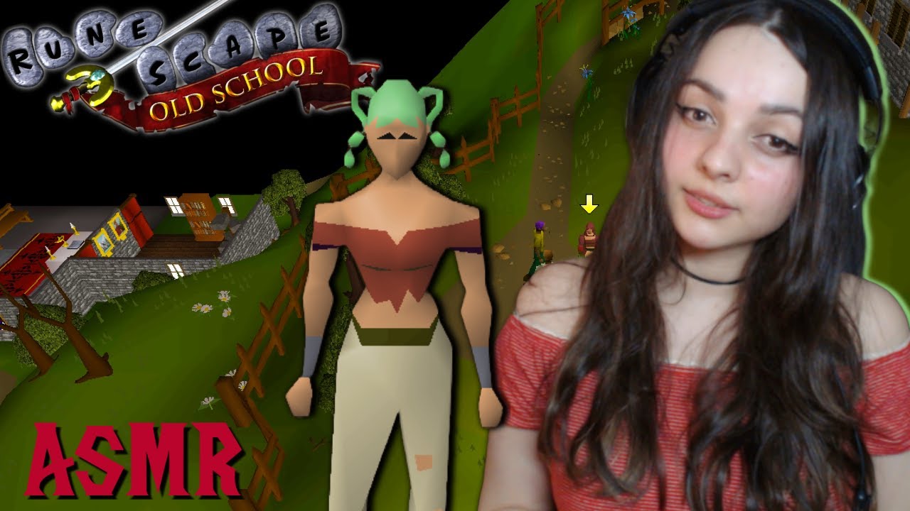 ASMR first time playing Old School RuneScape (chaotic) ~ soft spoken, ingame music