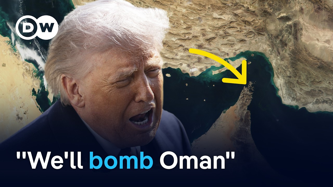 Why Oman-Iran negotations over Strait of Hormuz shipping routes have drawn Trump's ire | DW News