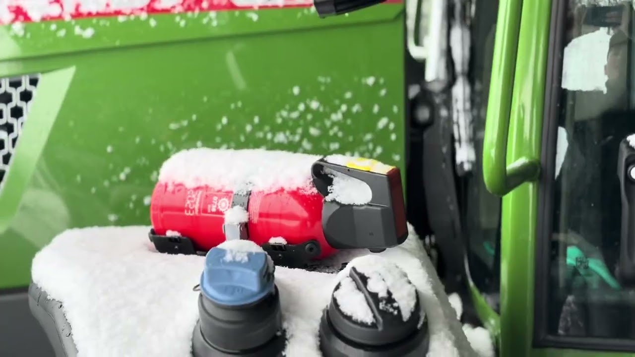 Fendt Vario 728 im Schnee ❄️ 
