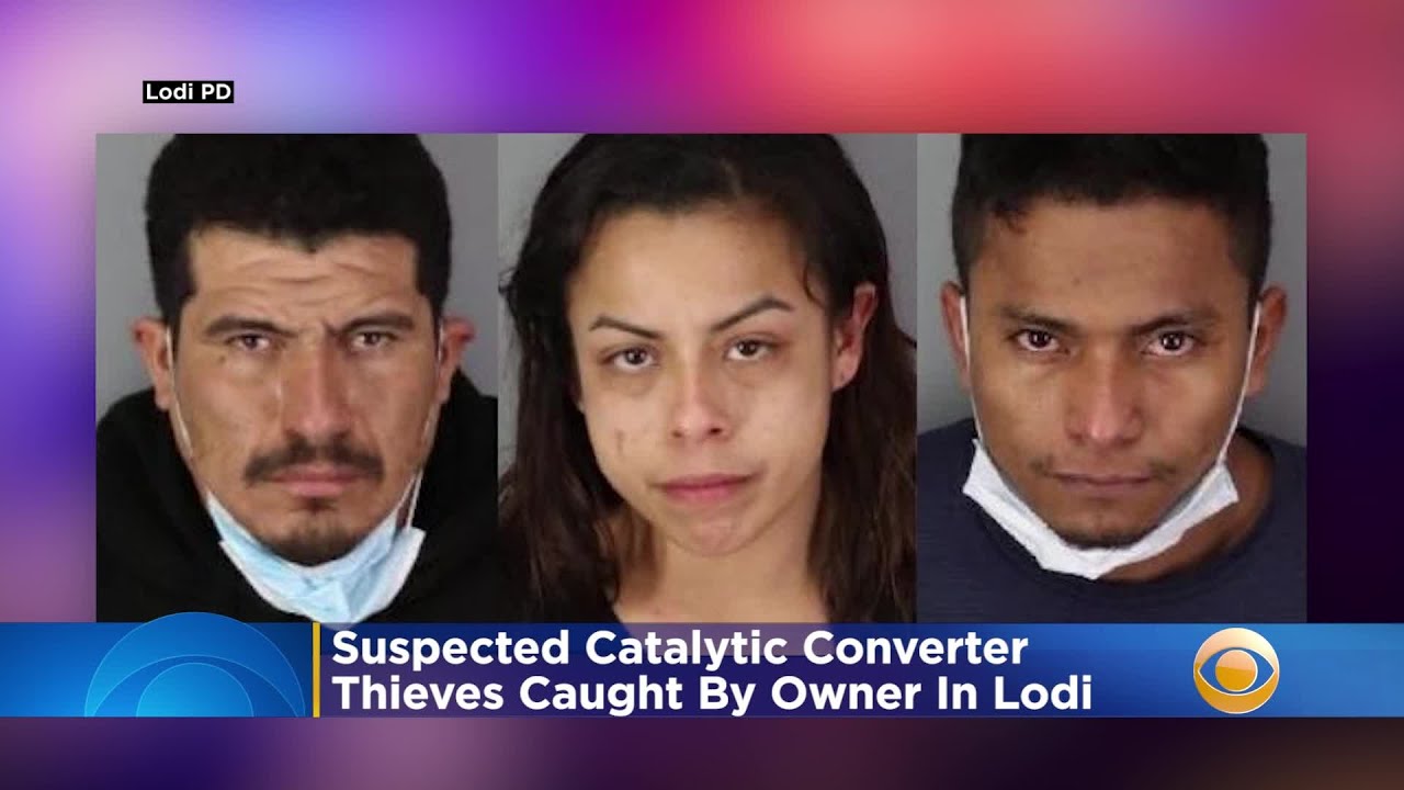 Suspected Catalytic Converter Thieves Caught By Owner In Lodi