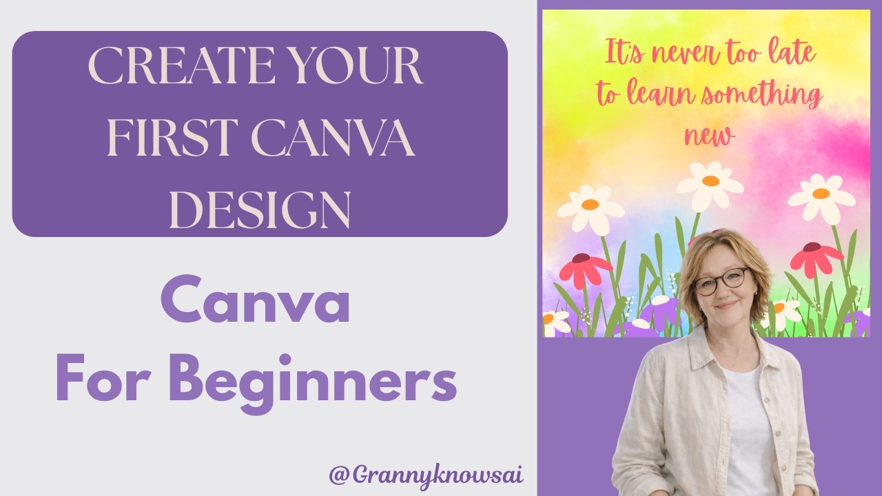 Never Used Canva? Create Your First Design From Scratch (Full Beginner Tutorial)