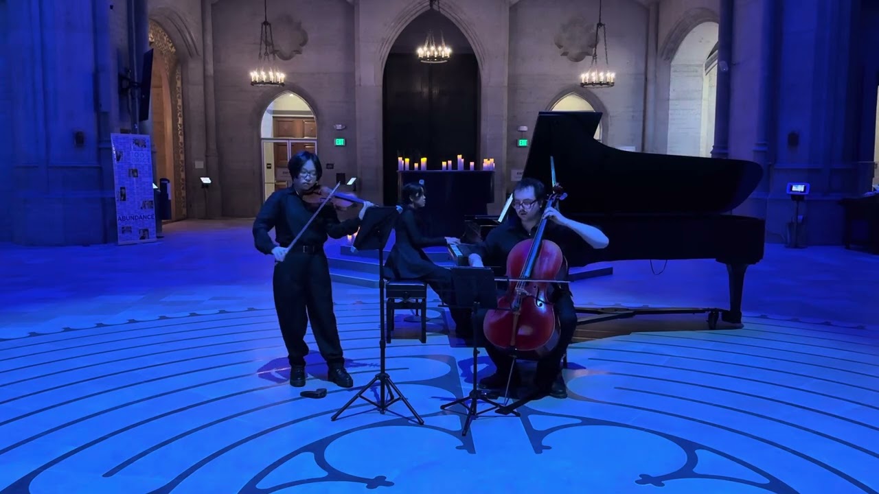 Rapid as Wildfires (Genshin Impact) - Sixth Station Trio Cover - Live at Grace Cathedral