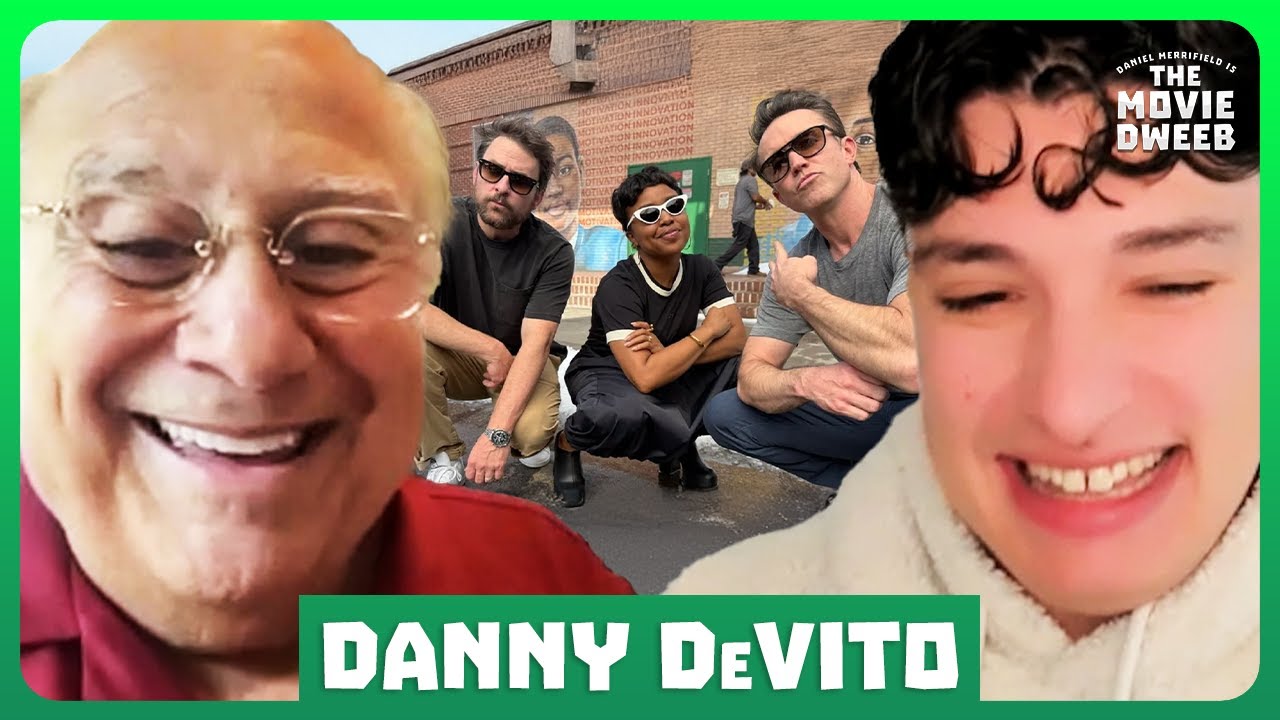 Danny DeVito Shares Plot Of It's Always Sunny & Abbott Elementary Crossover ☘️🚌 | The Movie Dweeb