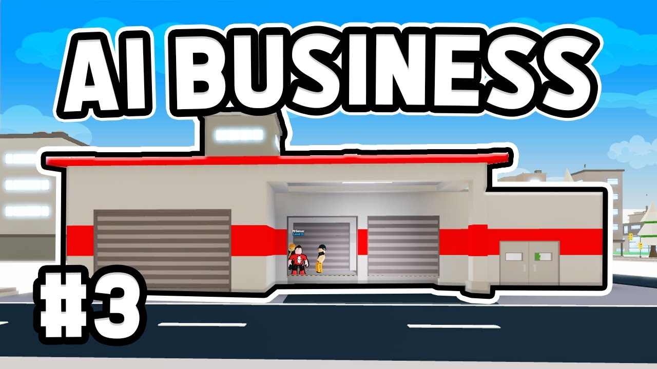 Building a AI Business in Roblox Online Business Simulator 3 #3