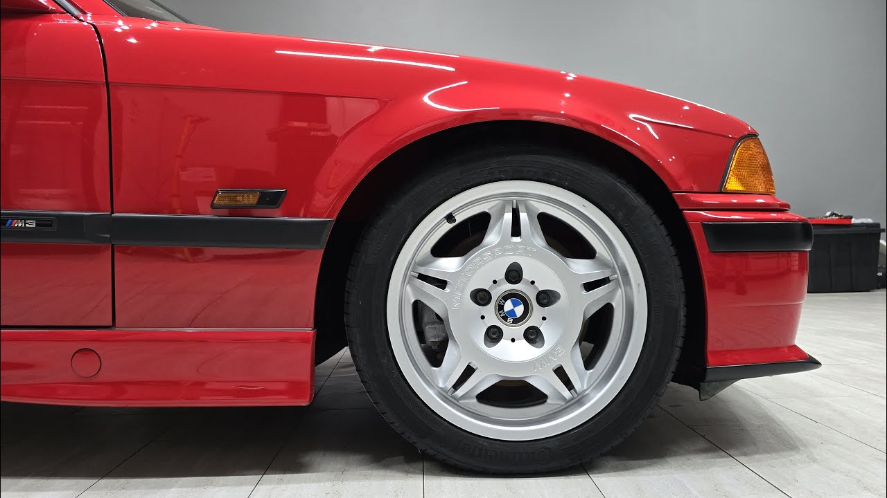 BMW E36 M3 Barnfind – Brilliant Red | Low Mileage