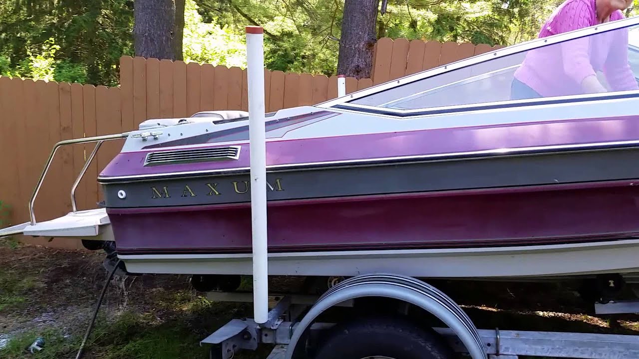 '89 Maxum for sale