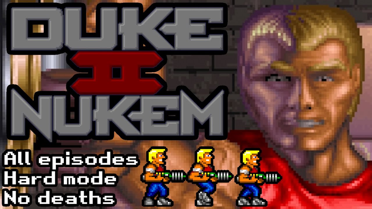 Duke Nukem 2 | [PC playthrough] (All episodes) (Hard mode, no deaths)