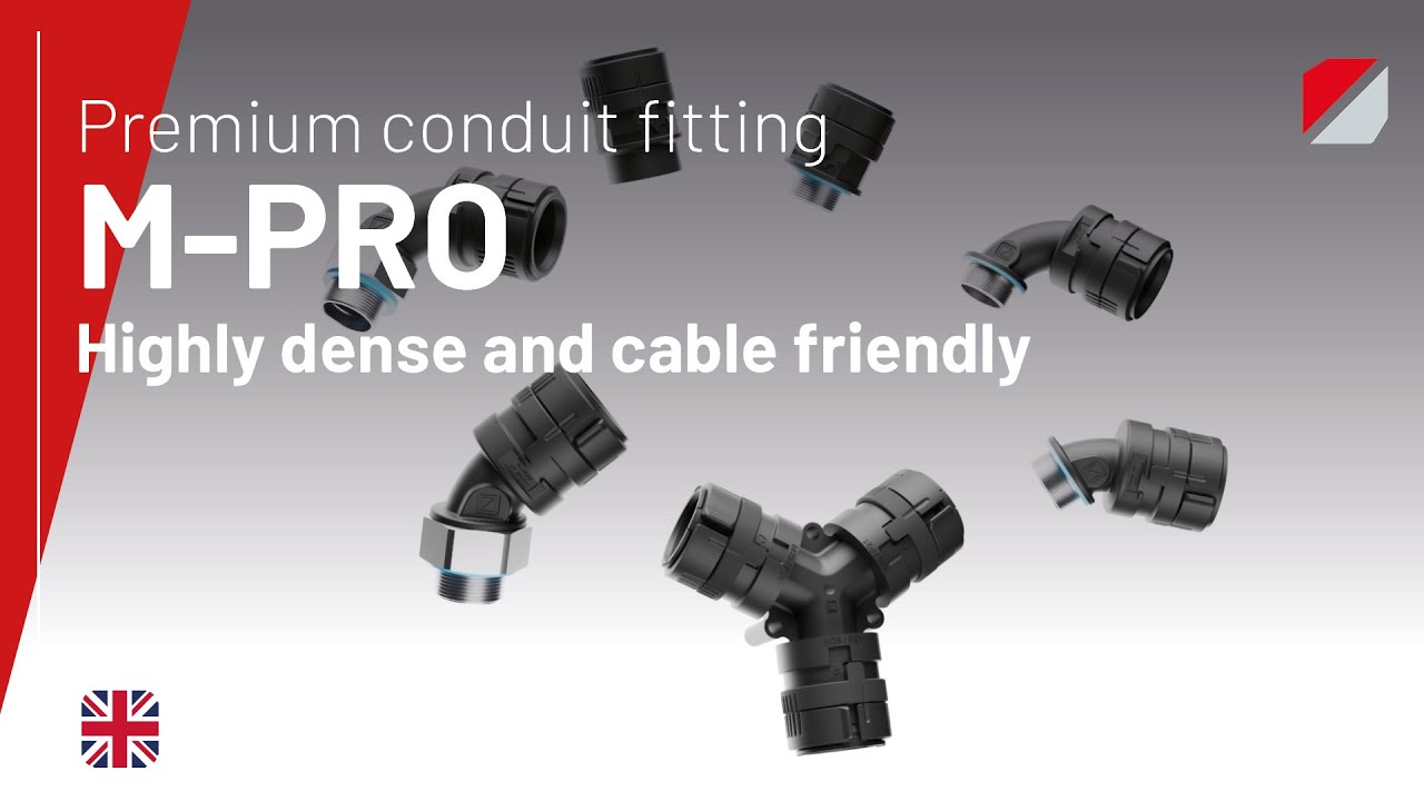 Innovative conduit fitting series - M-PRO