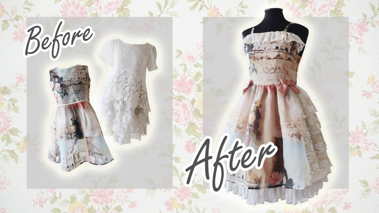 Thrift Flip: Romantic Old Rose Lolita JSK