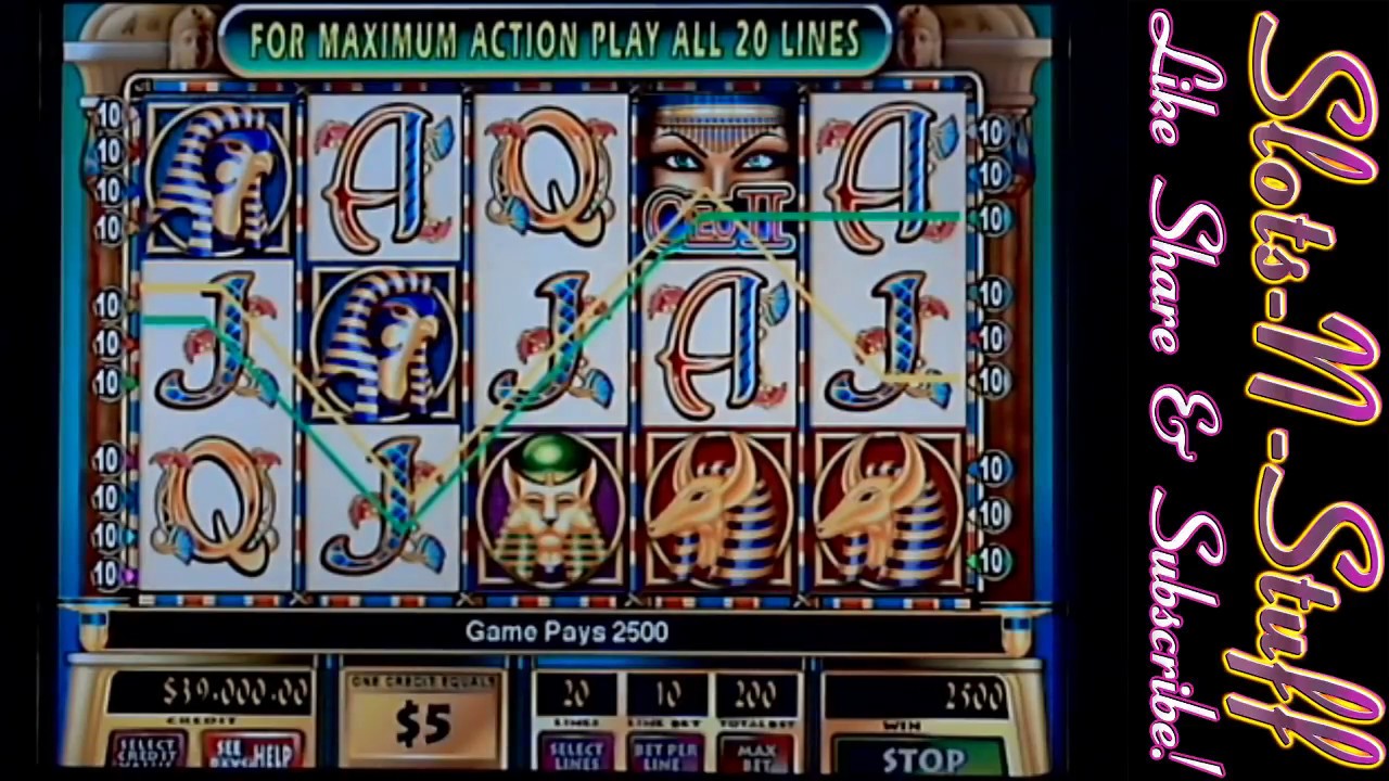 IGT Cleopatra 2 big win bonus round full session