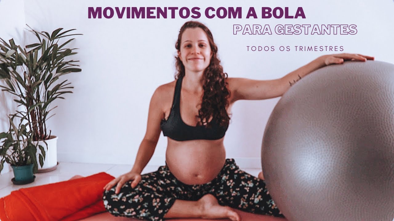 Movimentos Com Bola de Pilates | Para Gestantes - Inspira Yoga