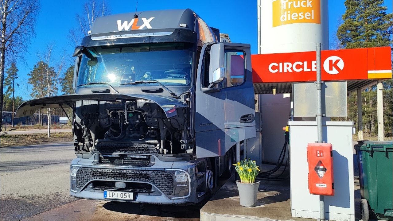 Mgły i Słońce. Jakość wsp&oacute;łczesnych ciężar&oacute;wek!!! Vlog #14/2026 #truck #transport #sweden #dhl #auto