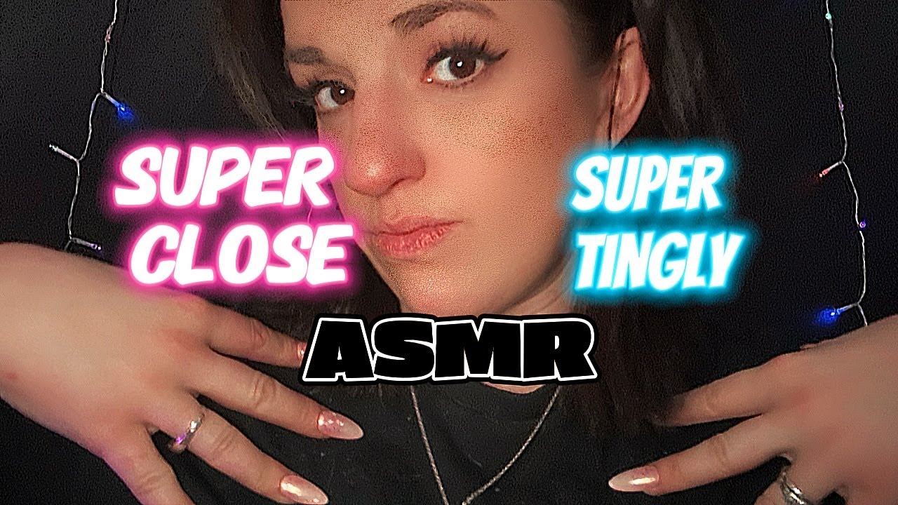 Super Close | Super Tingly ASMR  | Chaotic Fast Mic & Mouth Tingles! Slight Rambles