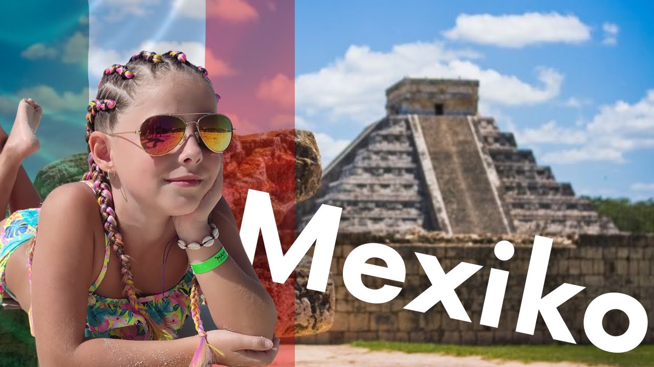 Největ&scaron;&iacute; Maysk&aacute; Pyramida Jeden ze Sedmi divů světa 😱 | Cestujeme s K&aacute;jou po Mexiku
