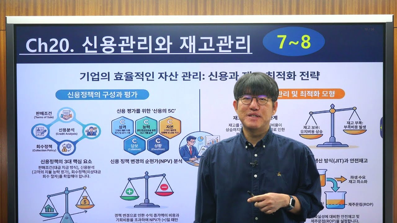 [Ross 재무관리 13판 연습문제 300] 제20장 신용관리와 재고관리(7~8번)