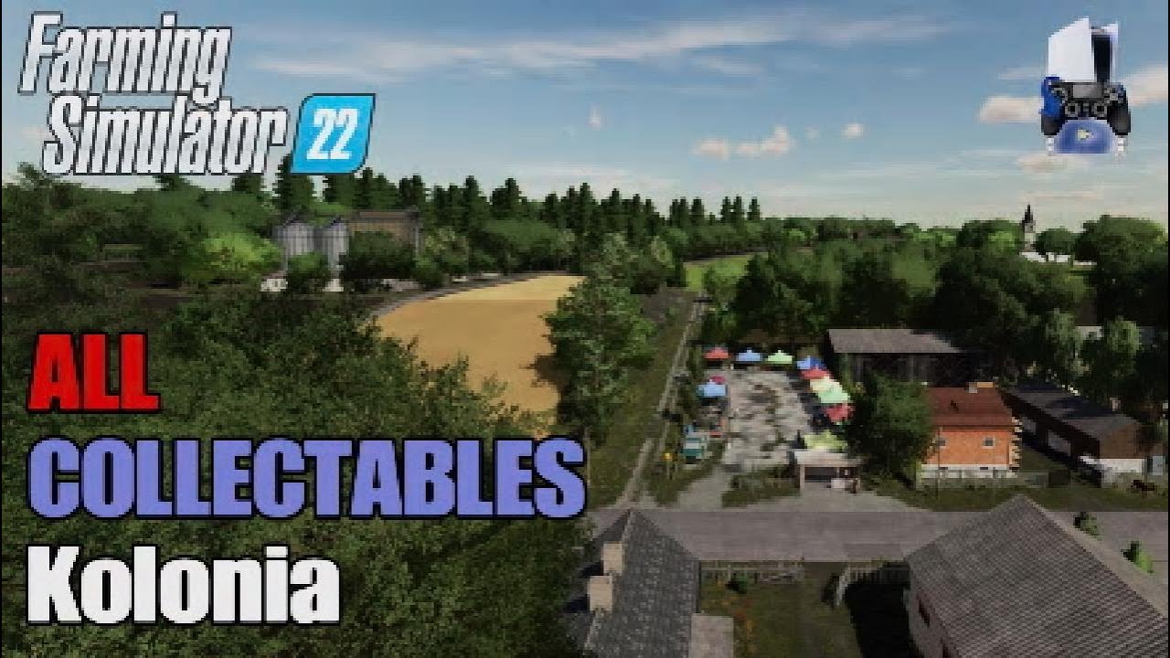 FS22 Kolonia| Earn extra money | All 100 Collectables