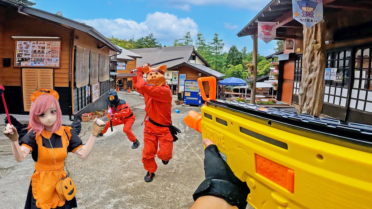 Nerf War | Amusement Park Battle Collection５ (Nerf First Person Shooter)