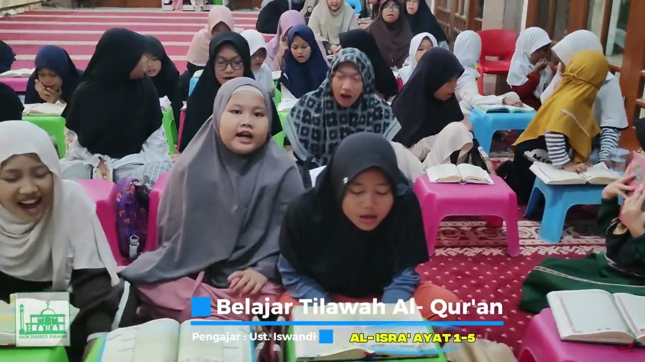 Belajar Tilawah Al - Qur'an bersama Tuang Guru Ust. Iswandi Nasution 