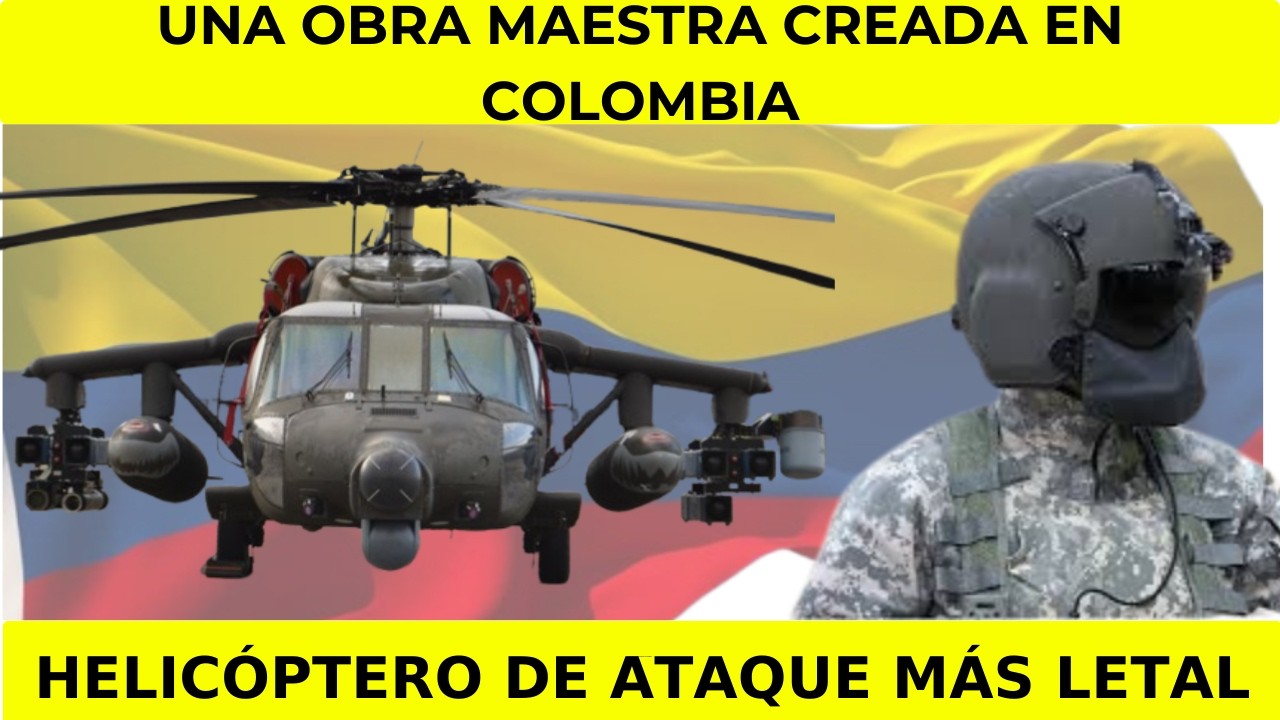 Por qué es tan brutal el Arpia IV que lo hace el helicóptero de ataque más poderoso de LATAM-COL