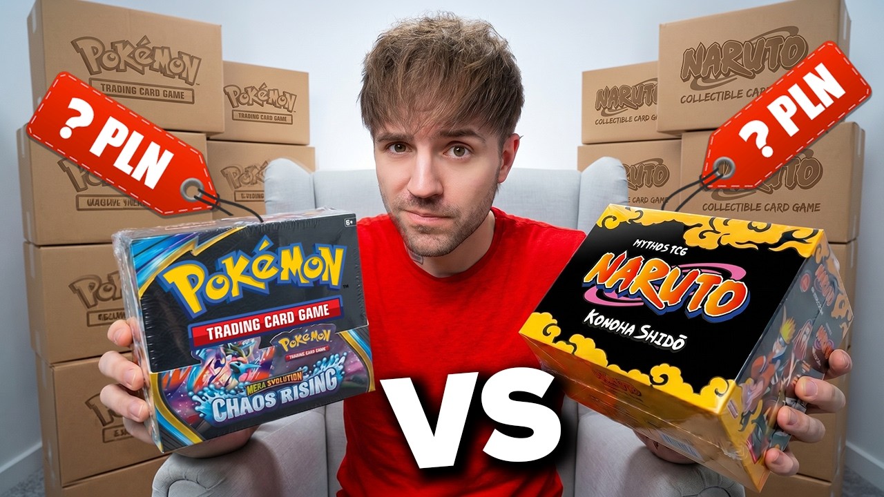 CO LEPIEJ ODDAJE? *karty Pokemon vs Naruto*
