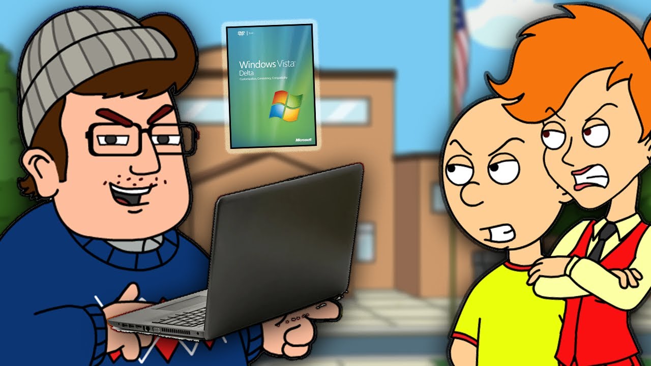 Bob Downgrades the School Computers to Windows Vista/Suspended/Grounded