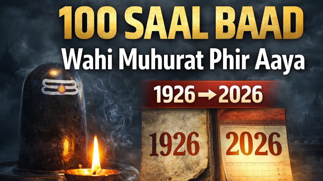 100 Saal Baad Wahi Muhurat Phir Aaya | 1926 → 2026 Ka Adbhut Rahasya 🔱