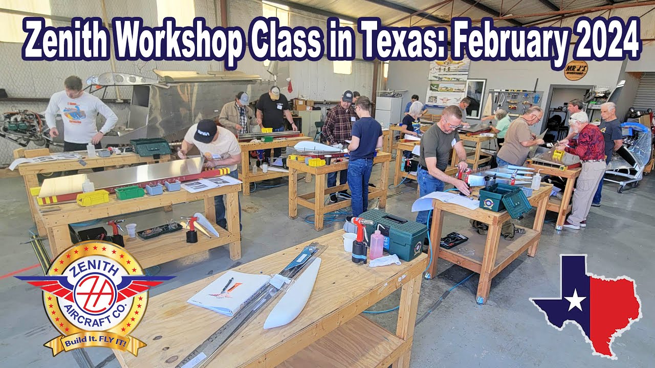 Zenith Aircraft's Road Trips to Host Hands-On Kit Plane Building Workshops and Fly-In Gatherings