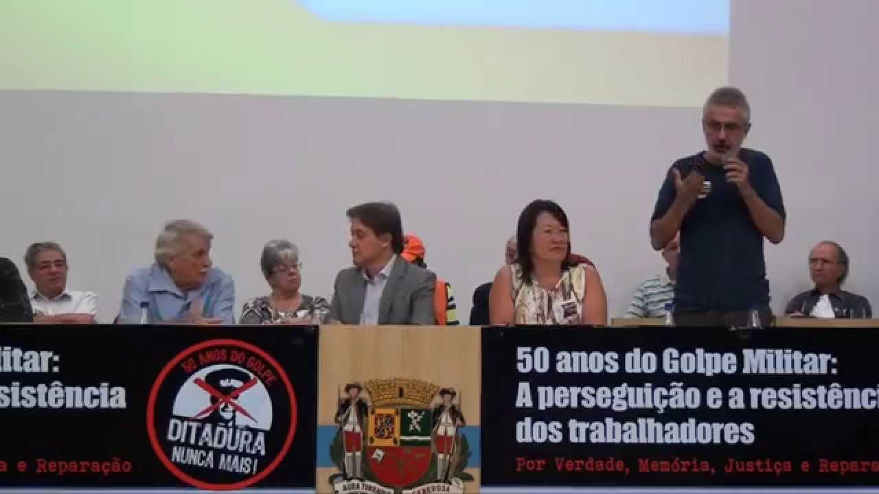 TV SINDMETALSJC - Ato relembra 50 anos do Golpe Militar