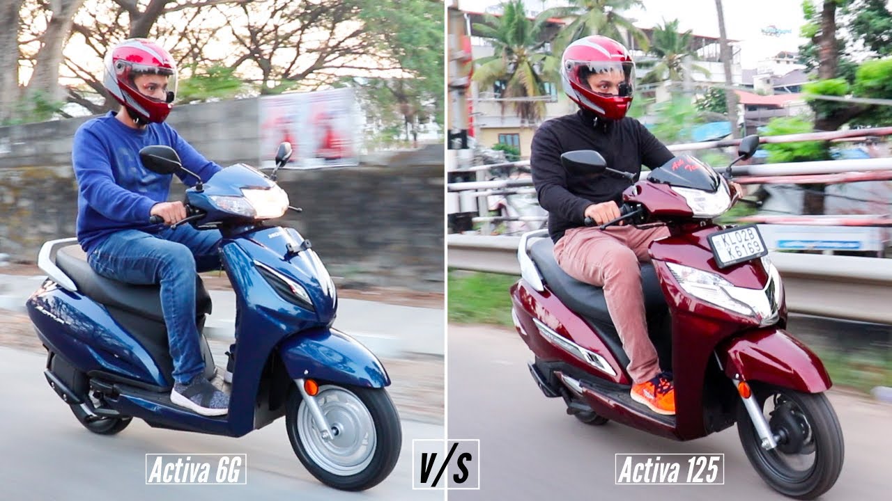 Honda Activa 6G v/s Honda Activa 125 BS-6 detailed comparison!!