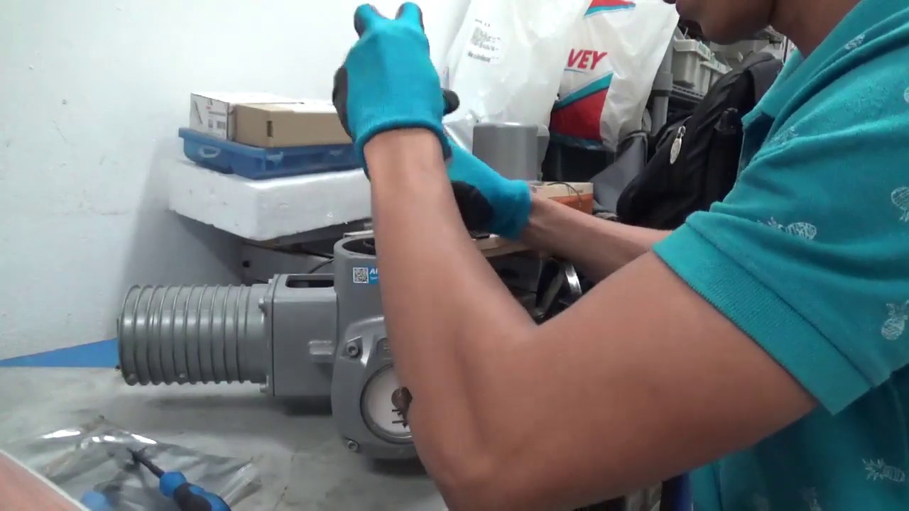 Instalacion y desinstalacion de relojeria MWG Actuador AUMA