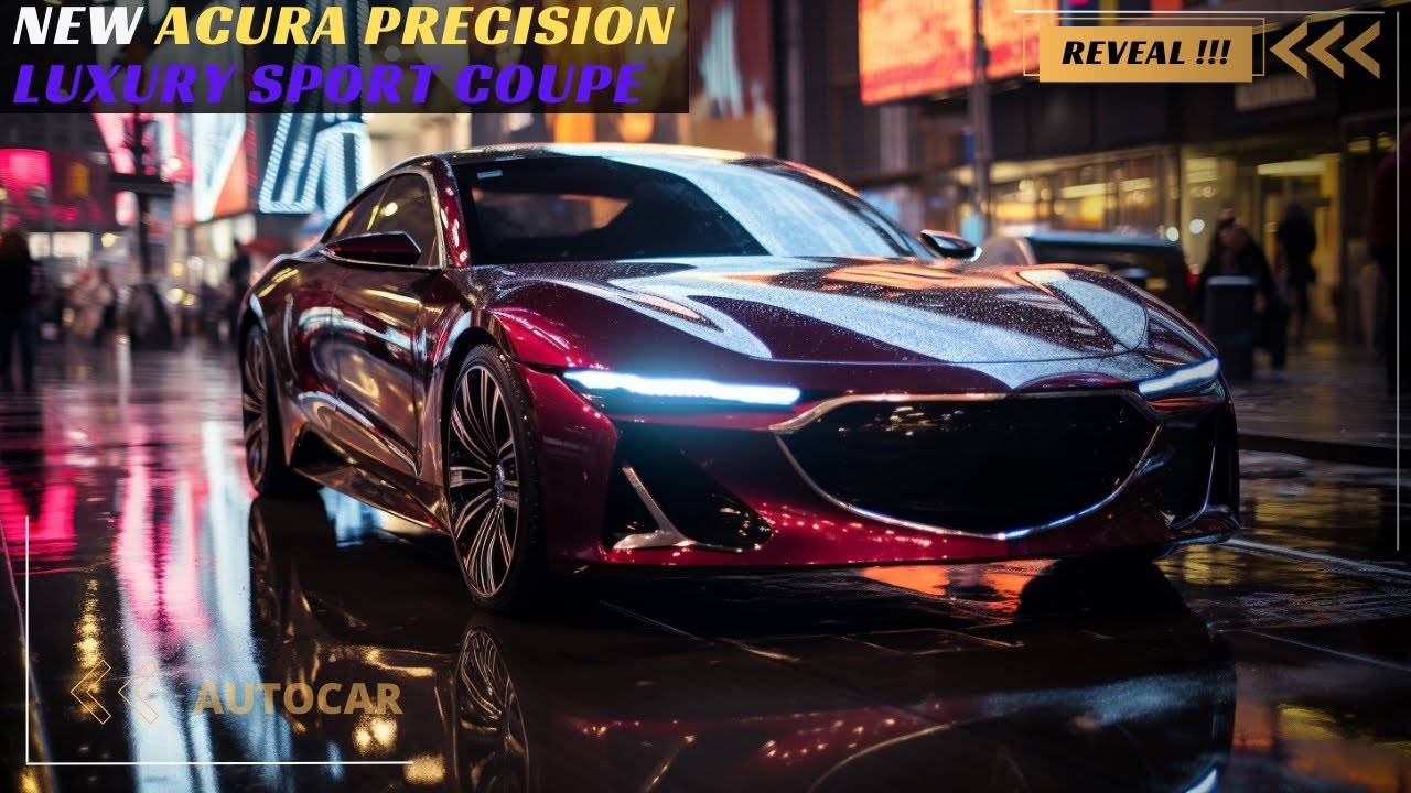Acura Precision Luxury Coupe - долгожданный автомобиль
