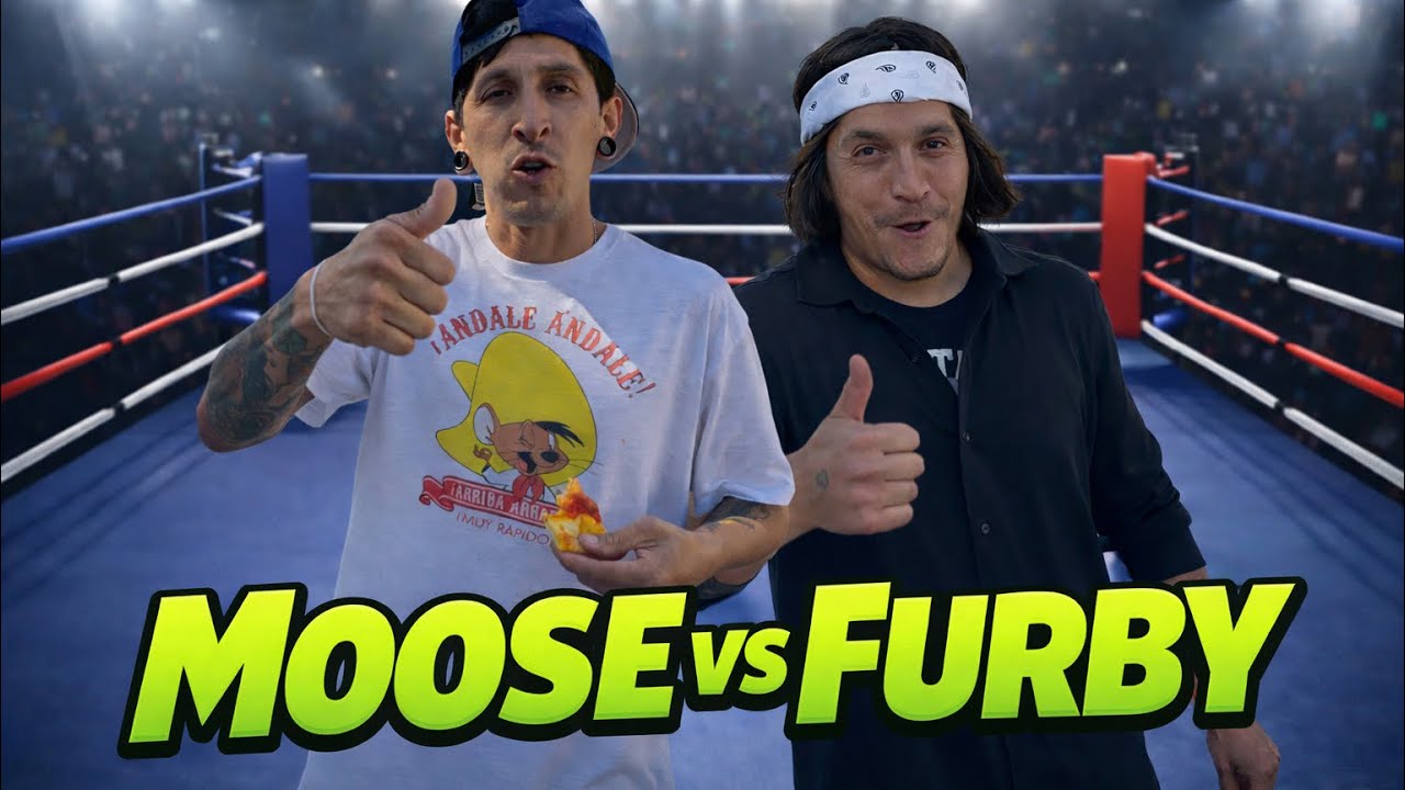 The infamous Furby goes up against me in a game of skate! 