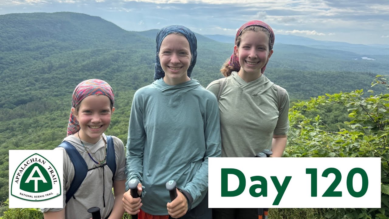 AT Thru Hike Day 120 - Moose Mountain, Holt’s Ledges and story time